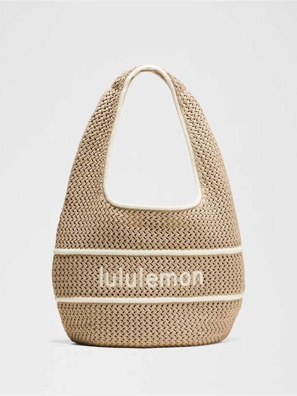 Lululemon Cotton Crochet Shoulder Bag 7L